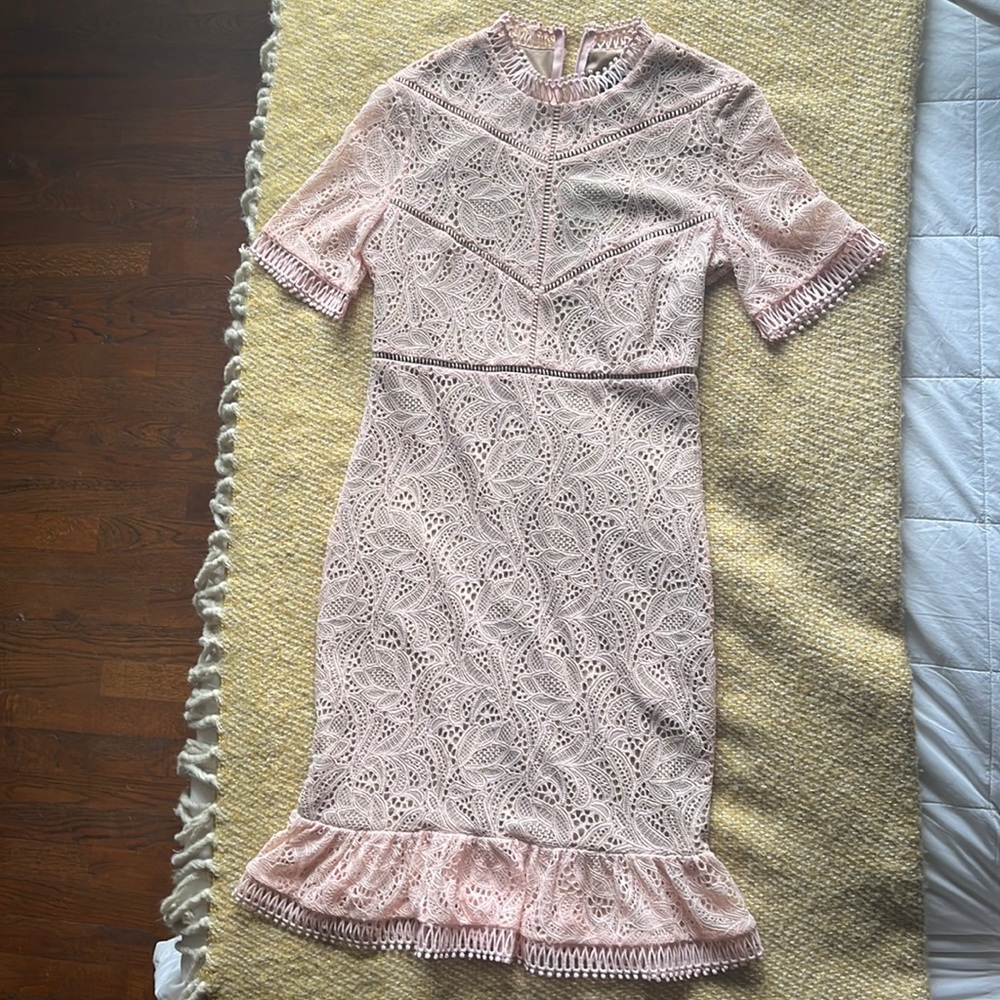 Bardot / Lace Dress / Size 6 WORN ONCE
